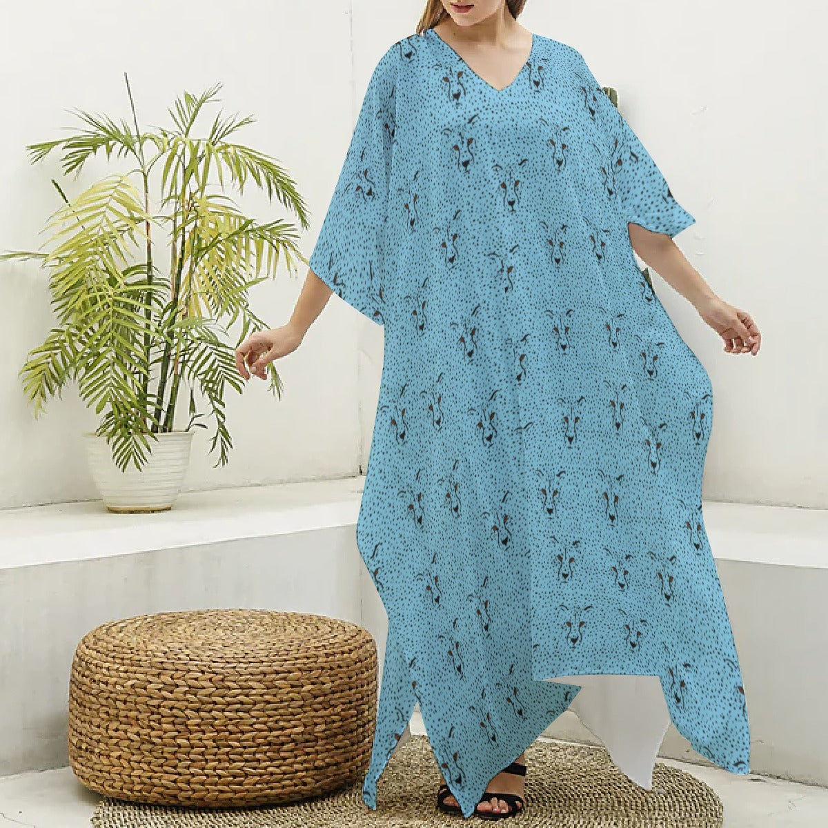Prowl and Play Kaftan Robe - Respectez Le Code