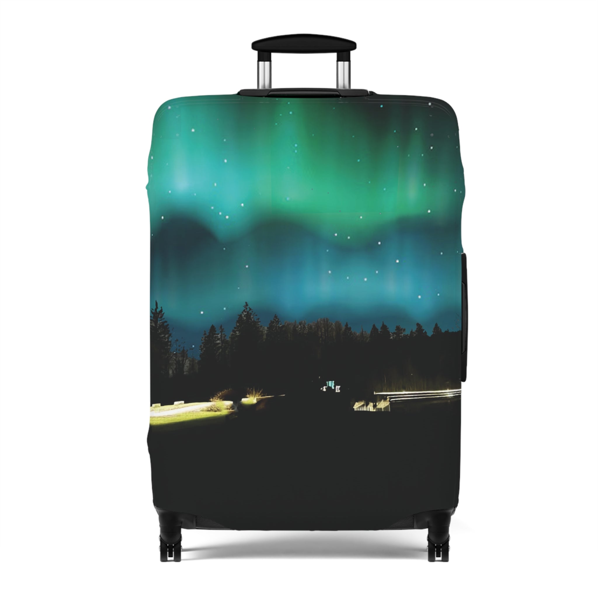 Aurora Sky Luggage Cover - Respectez Le Code