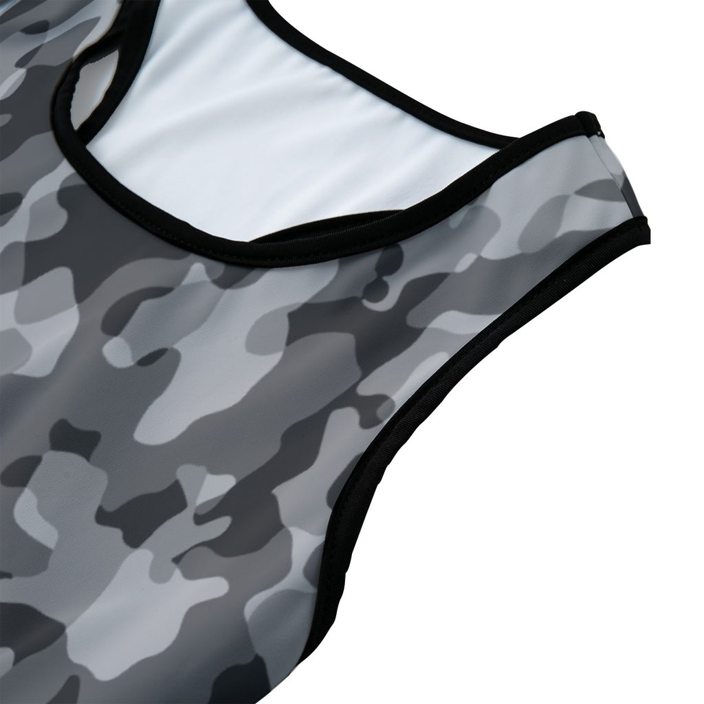 Camo Confidence Women's Sports Bra - Respectez Le Code