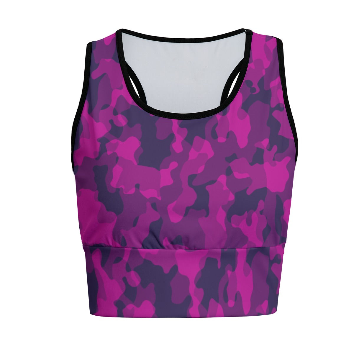 Camo Confidence Women's Sports Bra - Respectez Le Code
