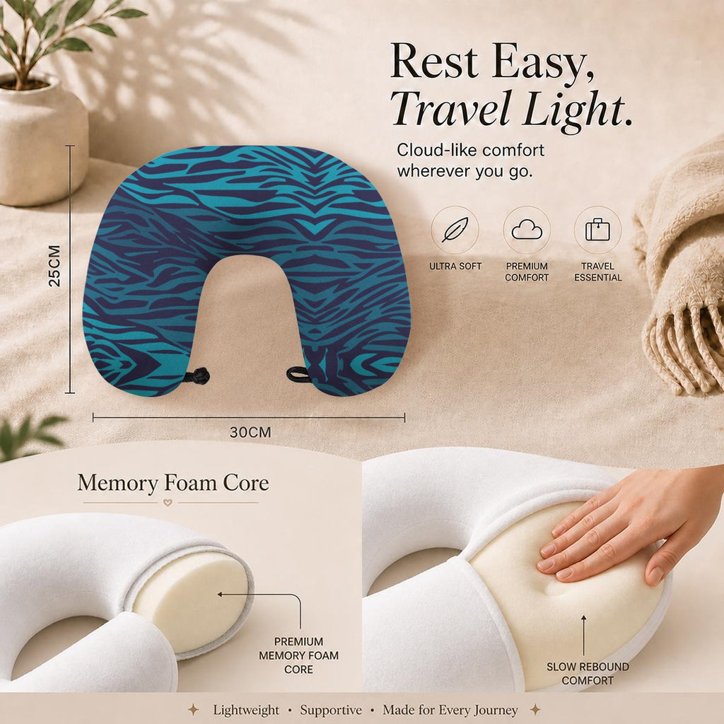 Le Tigre Memory Foam Travel Neck Pillow