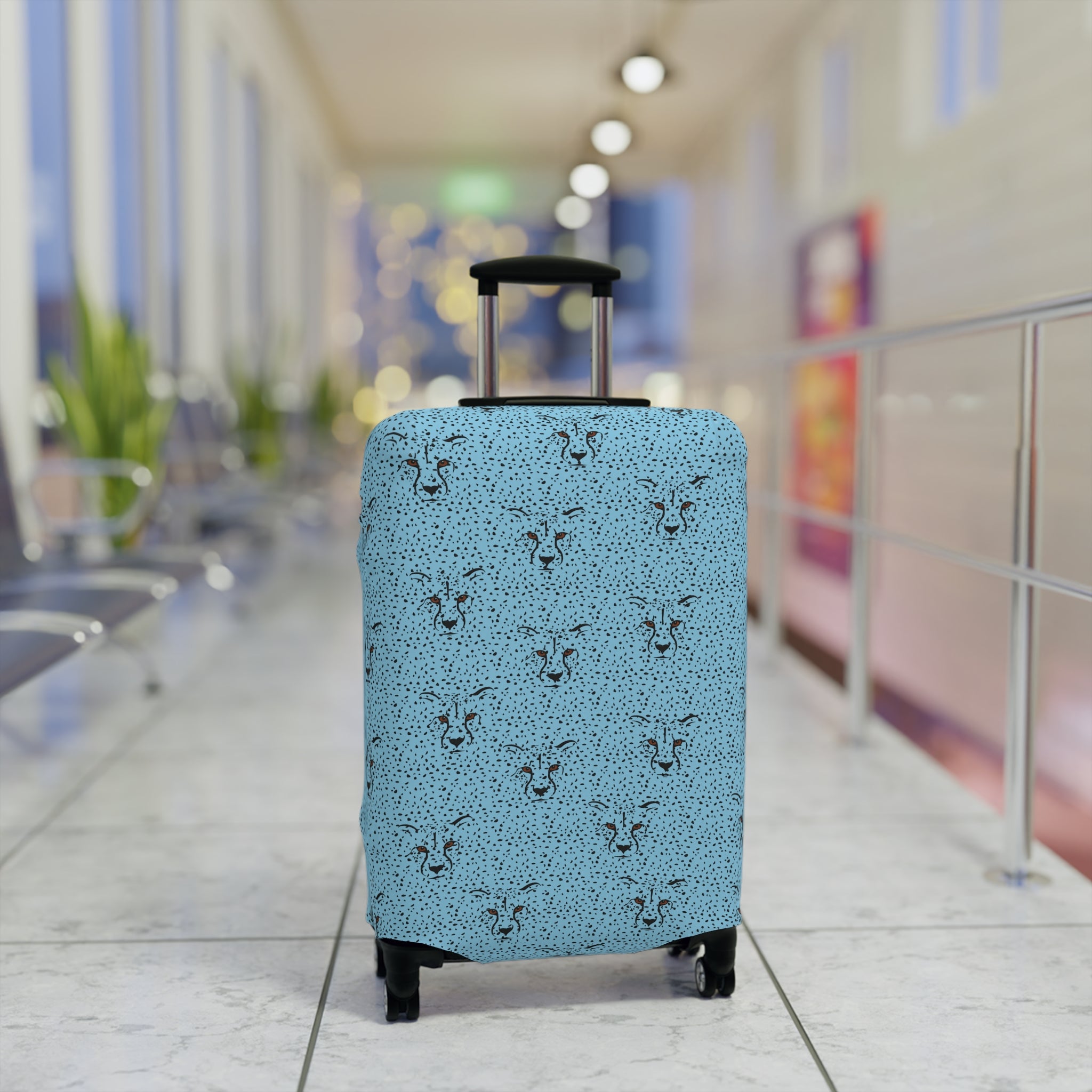 Prowl and Play Luggage Cover - Respectez Le Code