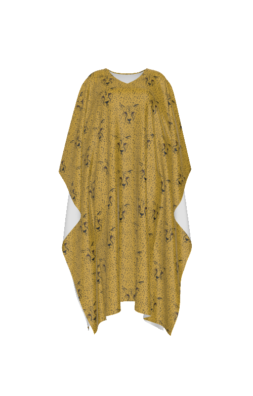 Prowl and Play Kaftan Robe - Respectez Le Code