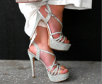 Crystal Coast Open-Toed Stiletto - Respectez Le Code