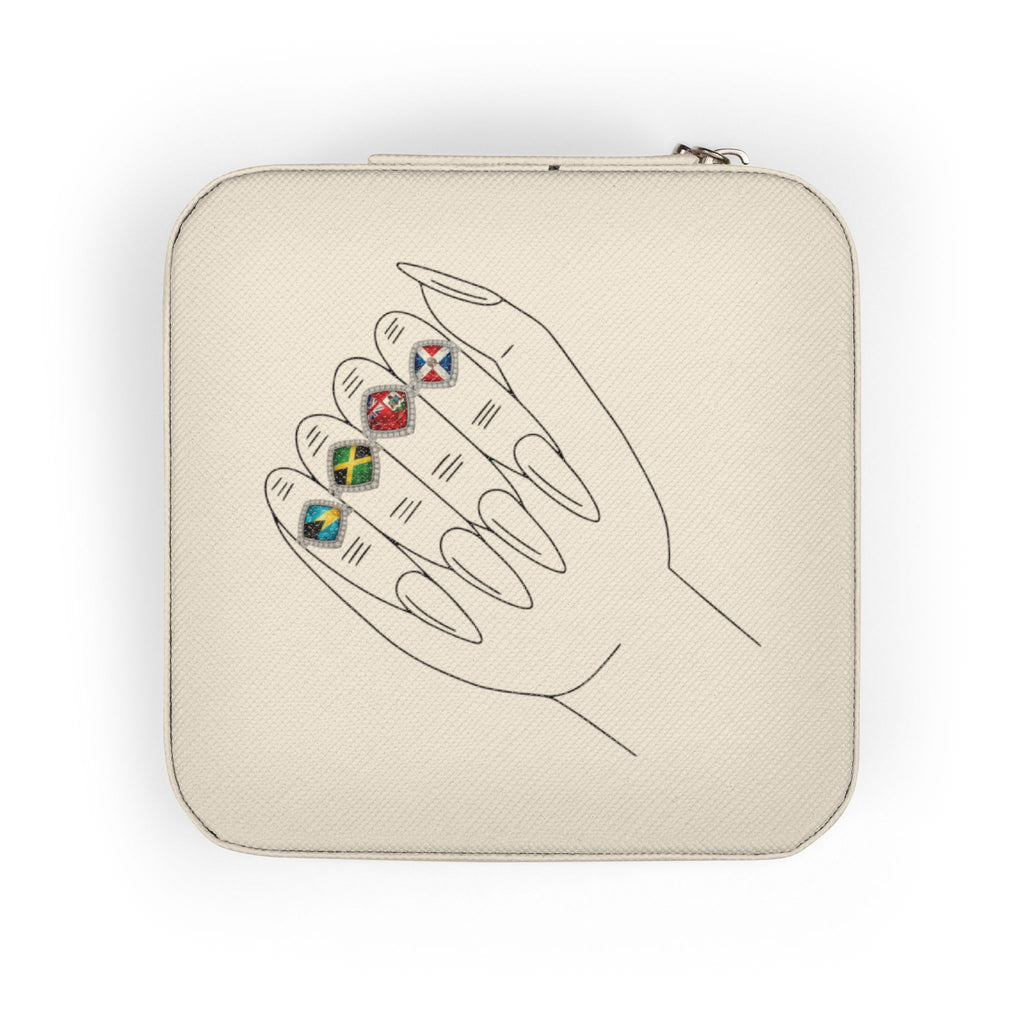 Caribbean Keepsake Travel Jewelry Case - Respectez Le Code