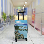 Island Escape Luggage Cover - Respectez Le Code