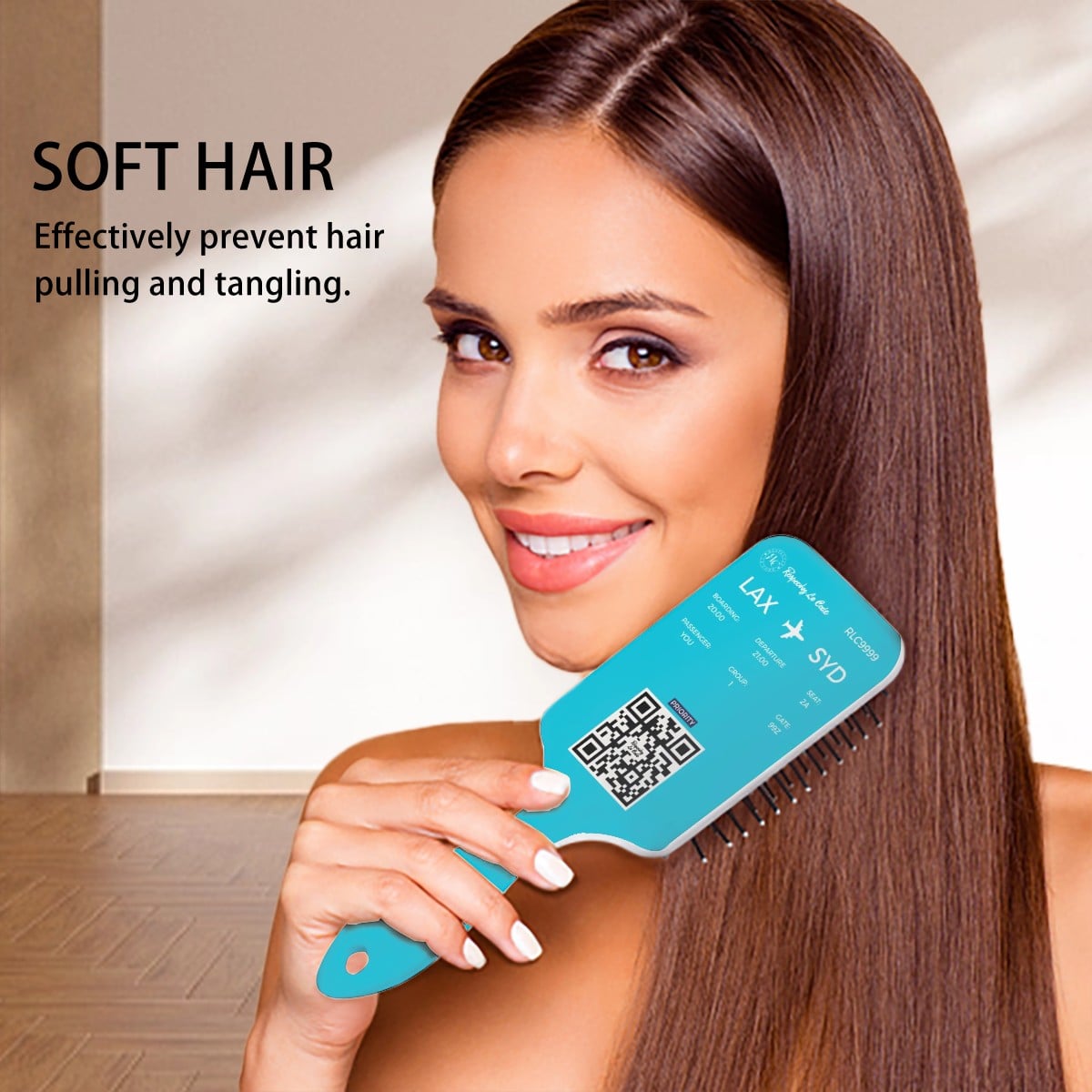 Priority Boarding Hair Brush - Respectez Le Code