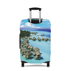 Island Escape Luggage Cover - Respectez Le Code