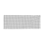 RLC Logo Houndstooth Print Lightweight Scarf - Respectez Le Code