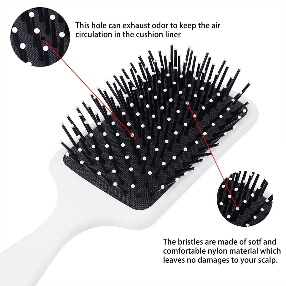 Priority Boarding Hair Brush - Respectez Le Code