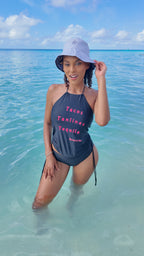 Tropical Trio Tankini Set - Respectez Le Code