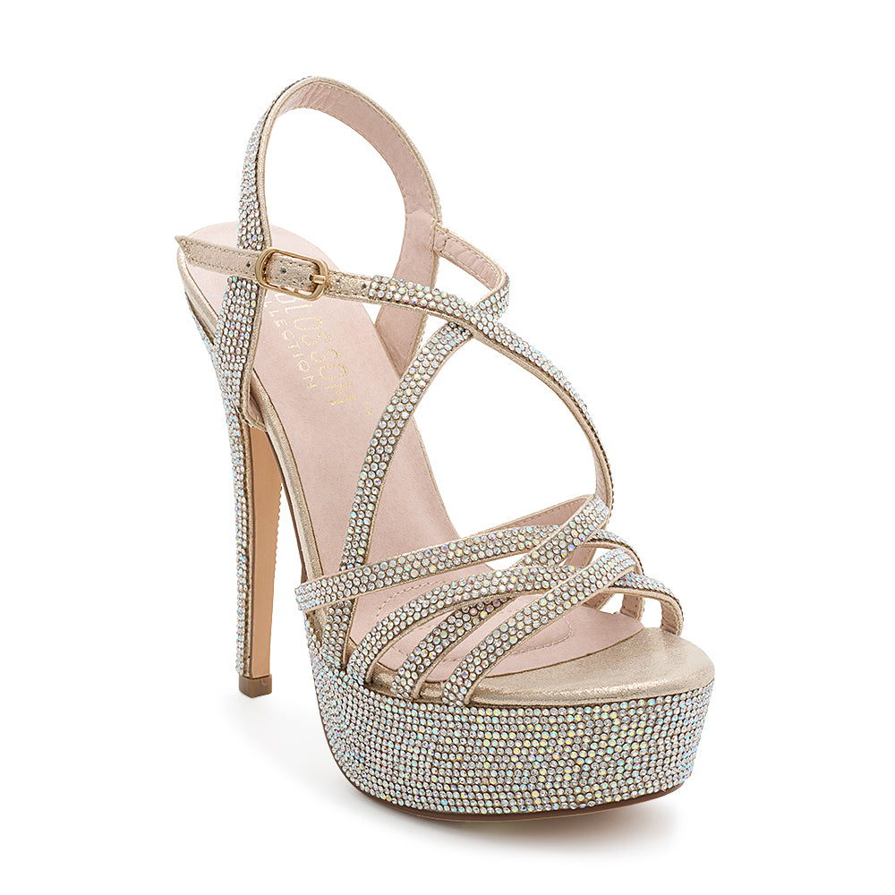 Crystal Coast Open-Toed Stiletto - Respectez Le Code