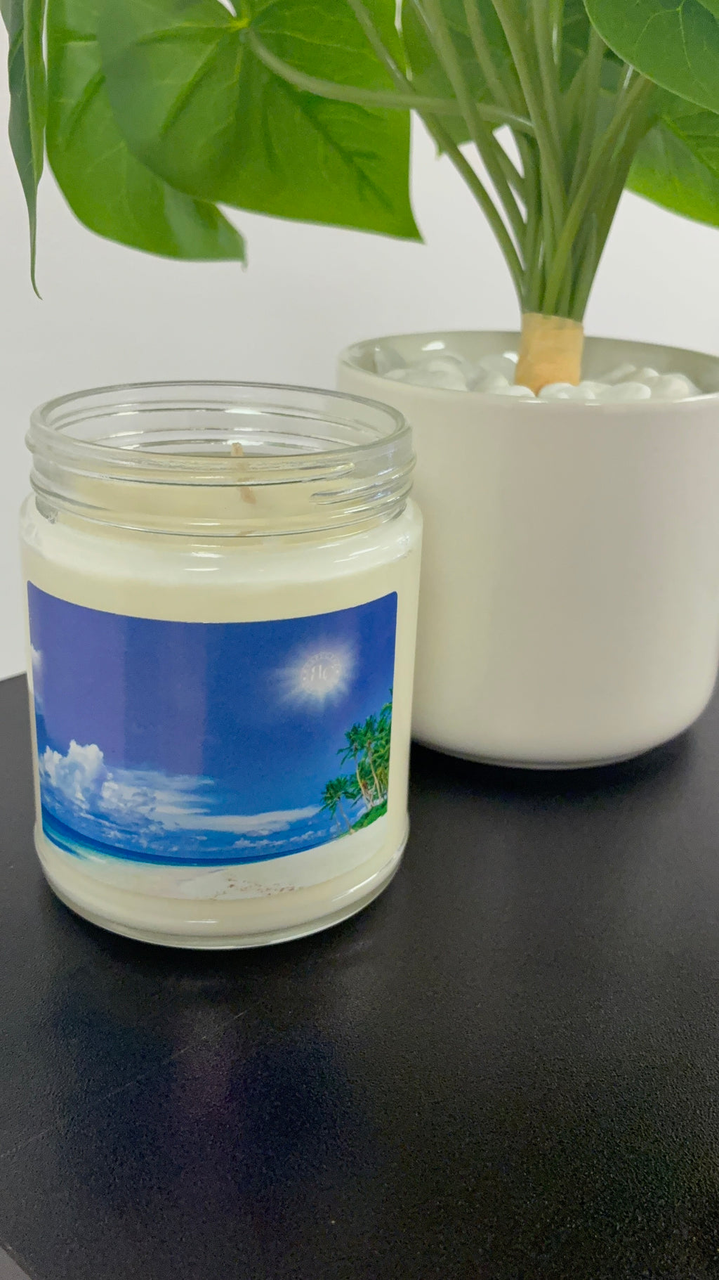 Seaside Serenity Soy Candle - Respectez Le Code