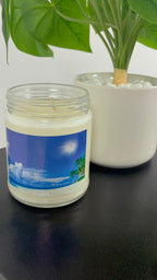 Seaside Serenity Soy Candle - Respectez Le Code