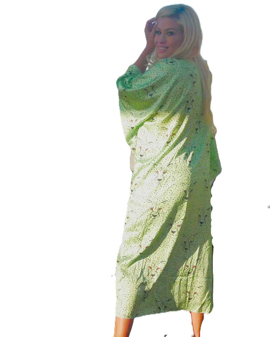 Breezy Elegance Kaftan Robe - Respectez Le Code