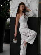 Vacation Ready One-Shoulder Jumpsuit - Respectez Le Code