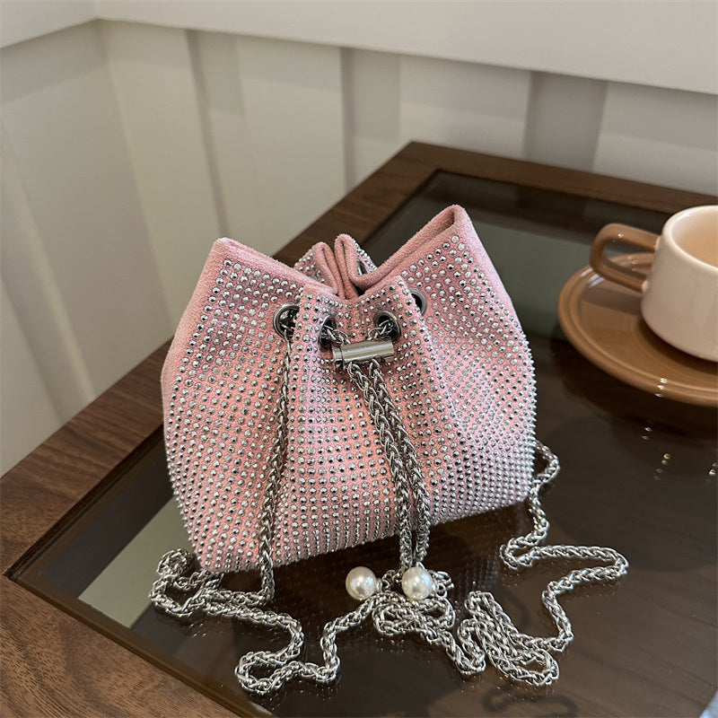 Elegant Night Out Rhinestone Clutch - Respectez Le Code
