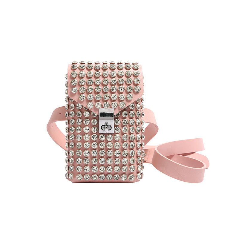 Glow-Getter Rhinestone Crossbody - Respectez Le Code