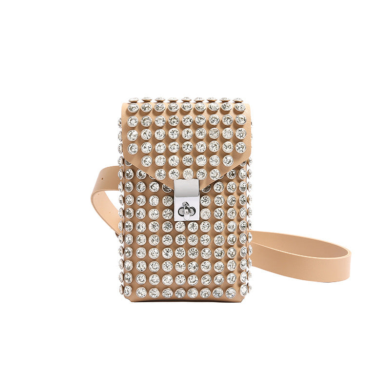 Glow-Getter Rhinestone Crossbody - Respectez Le Code