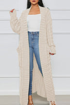 Cozy Casual Cardigan Sweater - Respectez Le Code