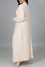 Cozy Casual Cardigan Sweater - Respectez Le Code