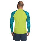 Aquatic Adventure Men's Rash Guard - Respectez Le Code