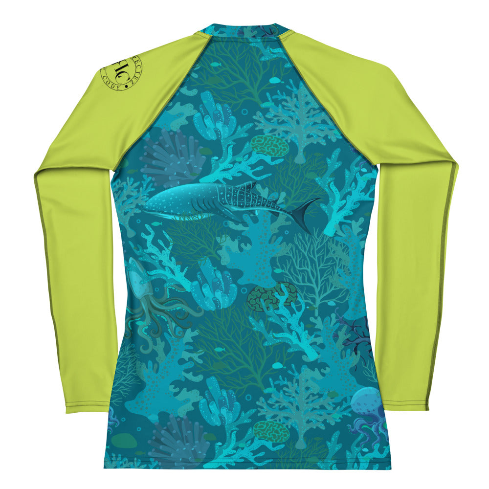 Adventure Time Rash Guard Aquatic Adventure Women's Rash Guard – Respectez Le Code