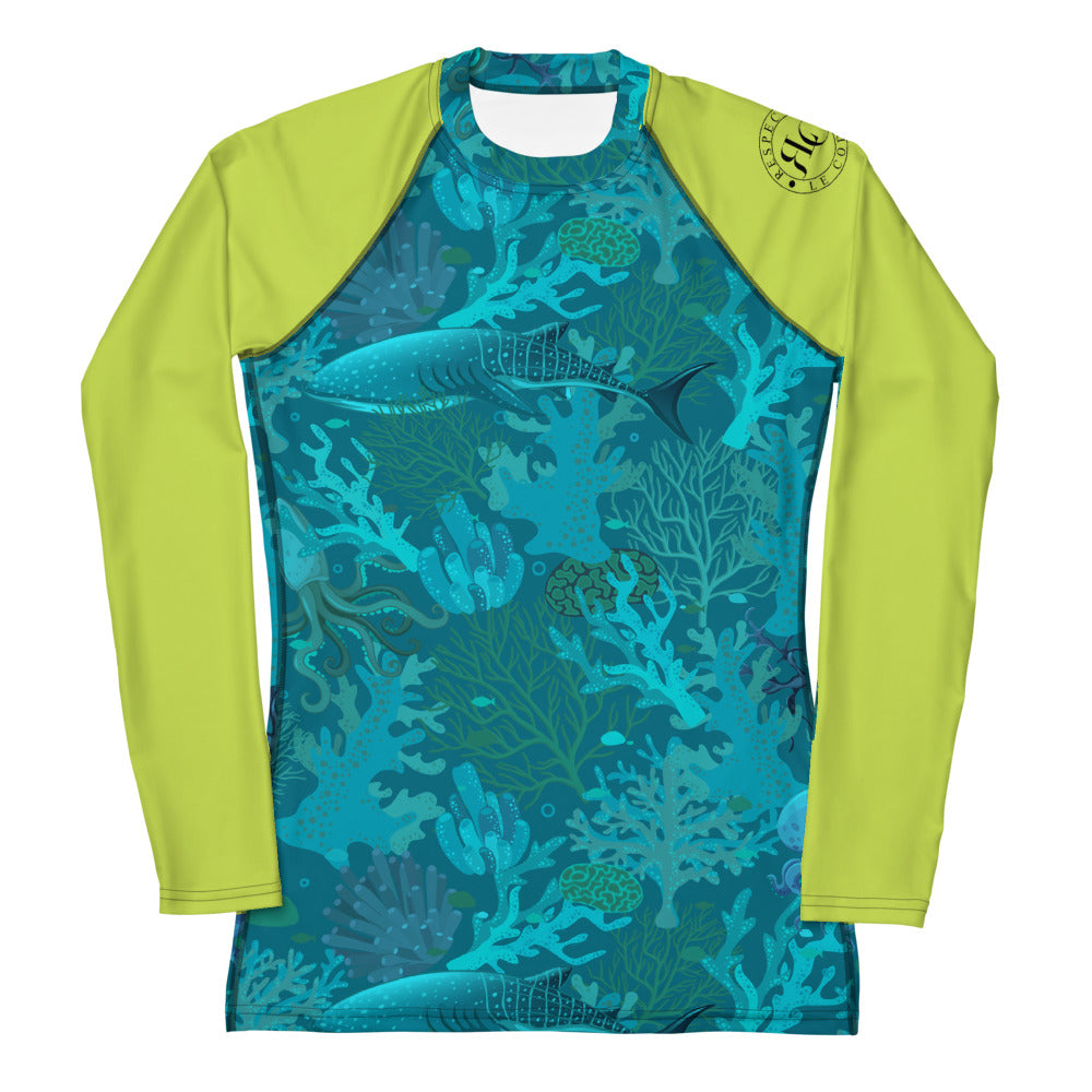 Adventure Time Rash Guard Aquatic Adventure Women's Rash Guard – Respectez Le Code