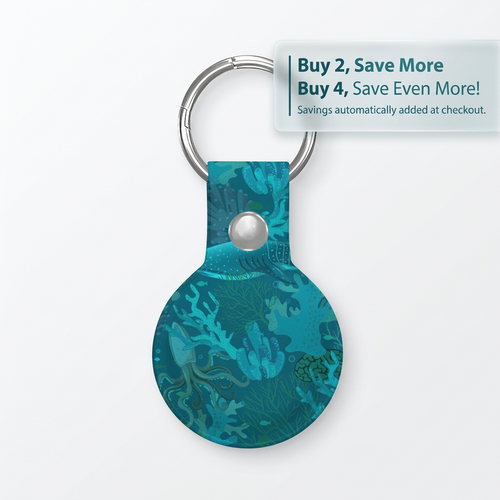 Aquatic Adventure Airtag Holder