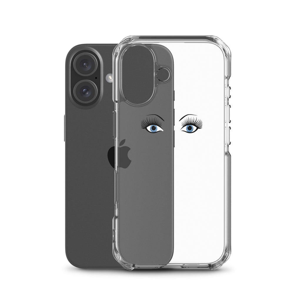 Eye-Catching Clear Case for iPhone® - Respectez Le Code