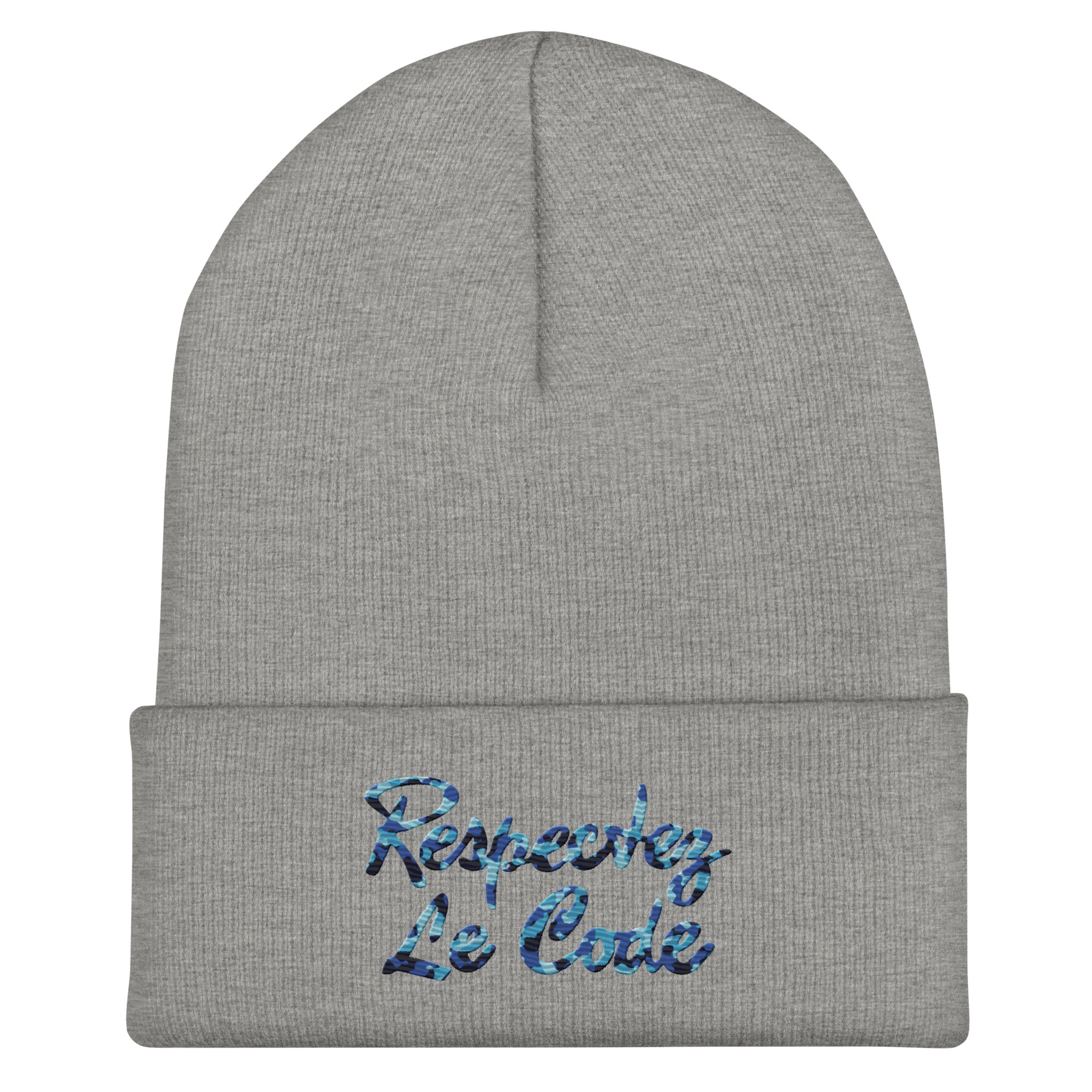RLC Camo Signature Cuffed Beanie - Respectez Le Code