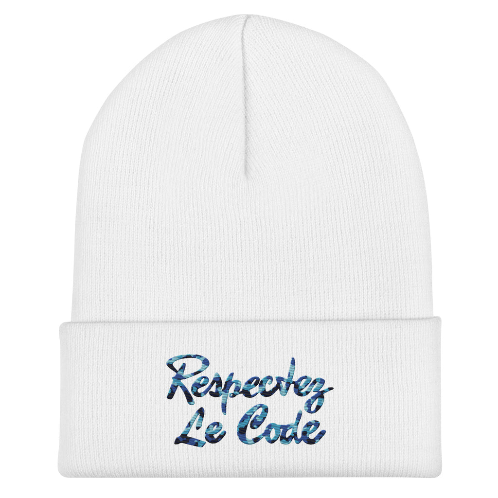 RLC Camo Signature Cuffed Beanie - Respectez Le Code