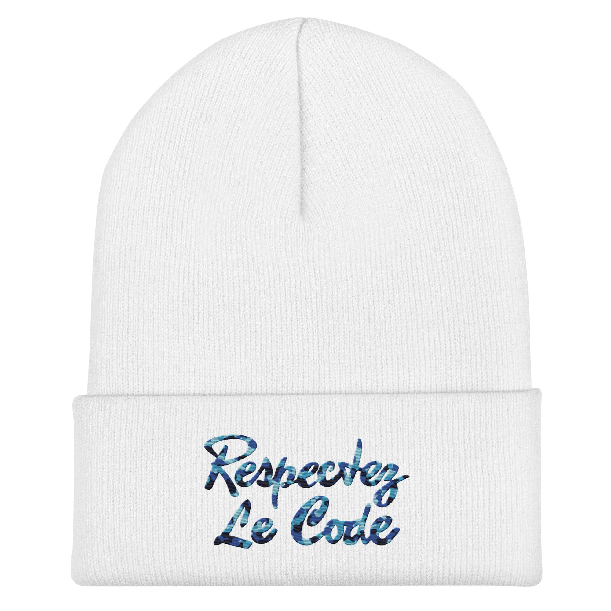 RLC Camo Signature Cuffed Beanie - Respectez Le Code