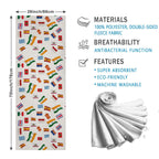 WanderWell Quick-Dry Yoga and Fitness Towel - Respectez Le Code