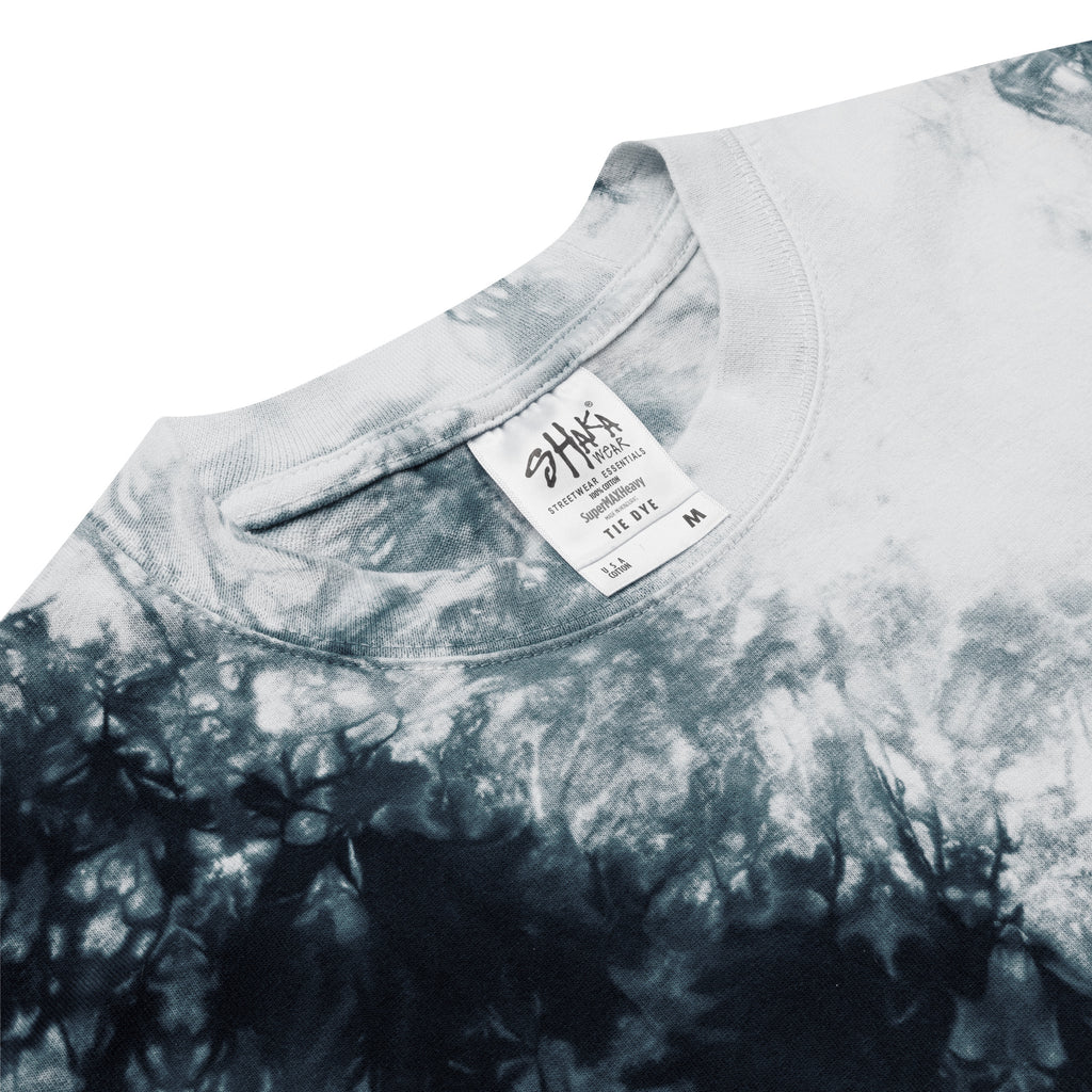 Respect is Not Equal to Fear Embroidered Tie-Dye T-Shirt - Respectez Le Code