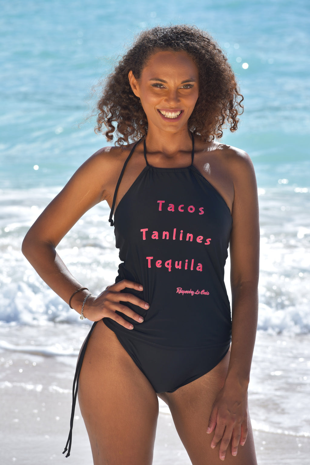 Tropical Trio Tankini Set - Respectez Le Code