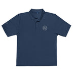Classic Men's Premium Knit Fabric Polo Shirt with RLC Logo Embroidery - Respectez Le Code