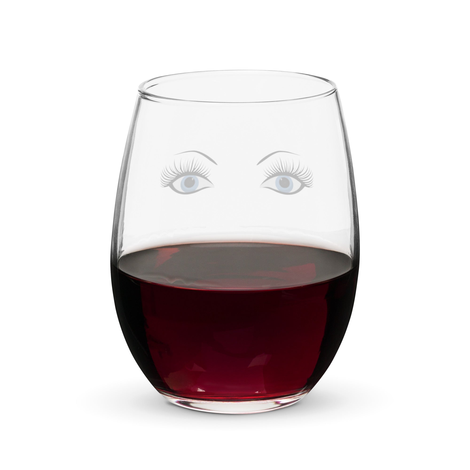 Eye Catching Stemless Wine Glass - Respectez Le Code