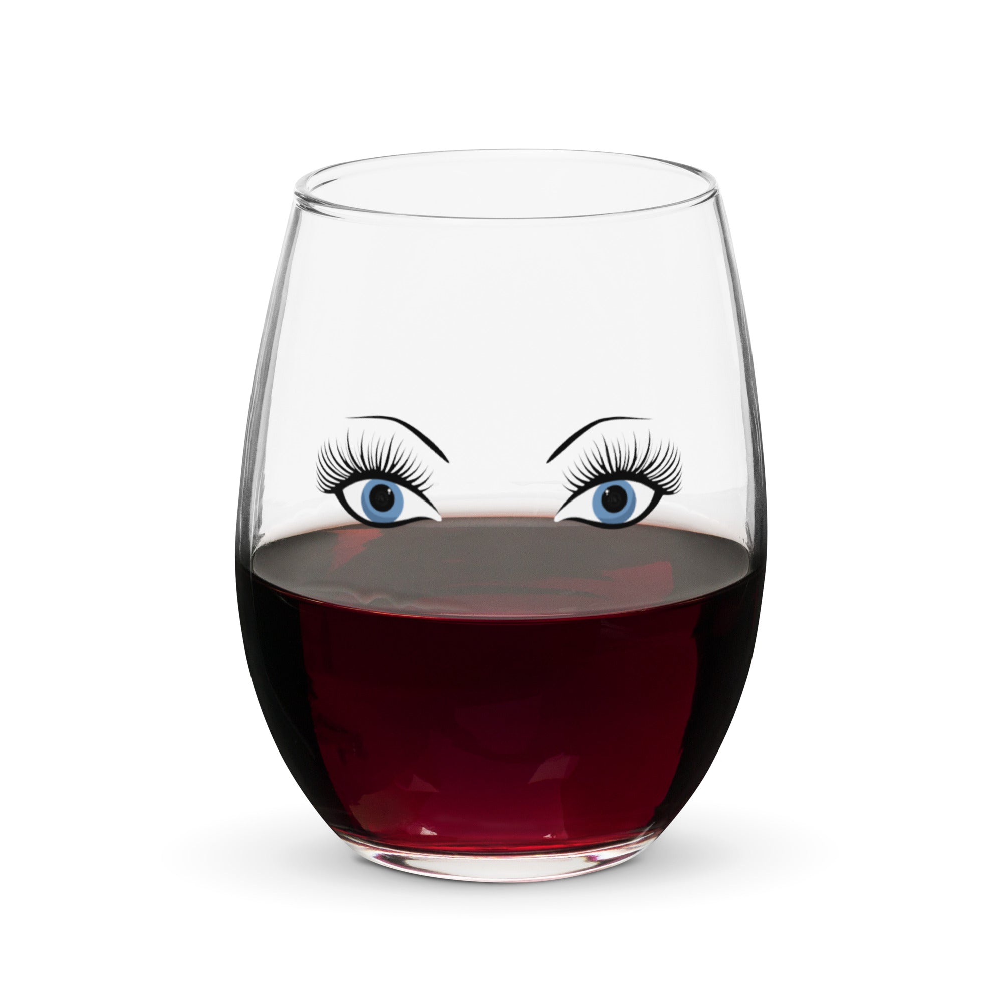 Eye Catching Stemless Wine Glass - Respectez Le Code