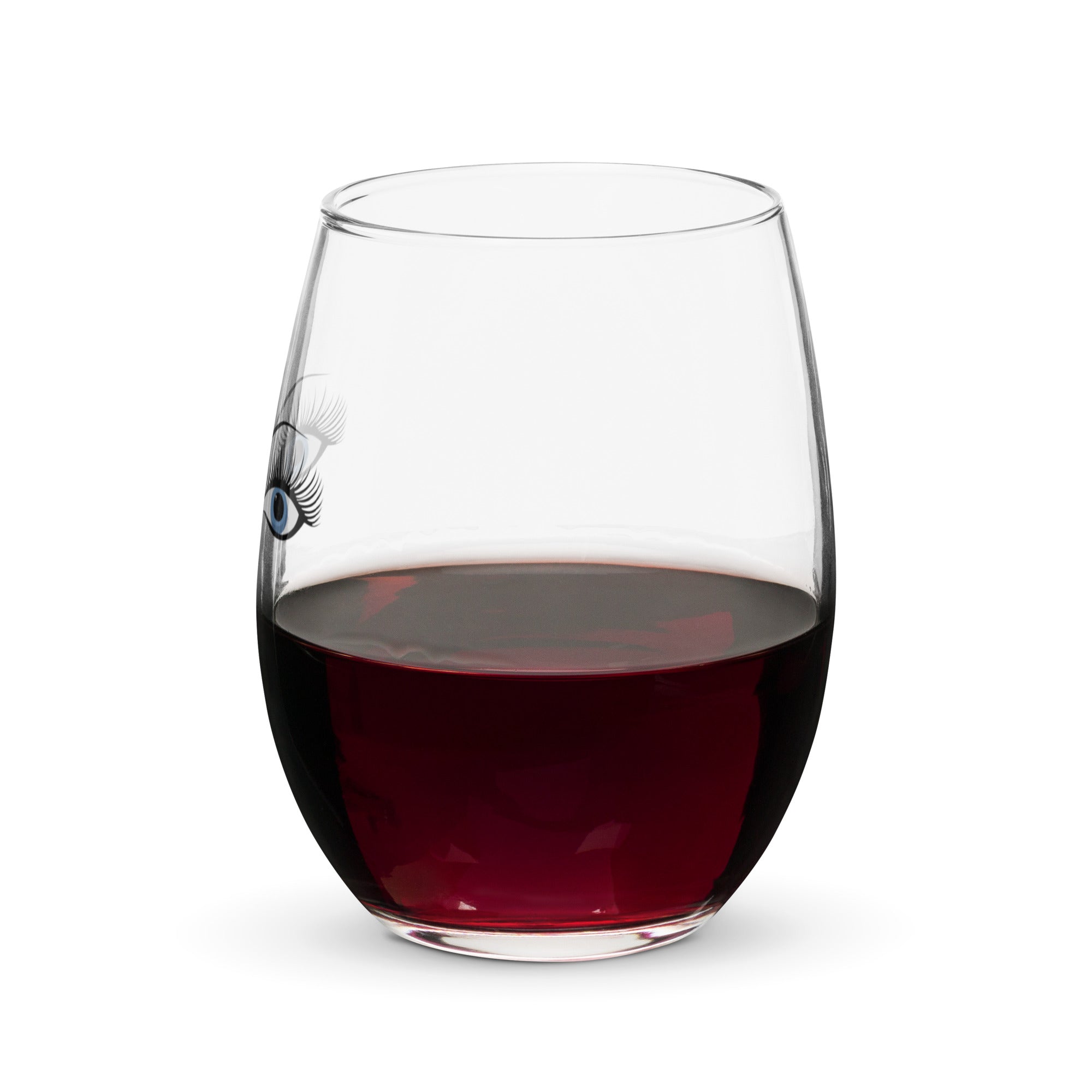 Eye Catching Stemless Wine Glass - Respectez Le Code