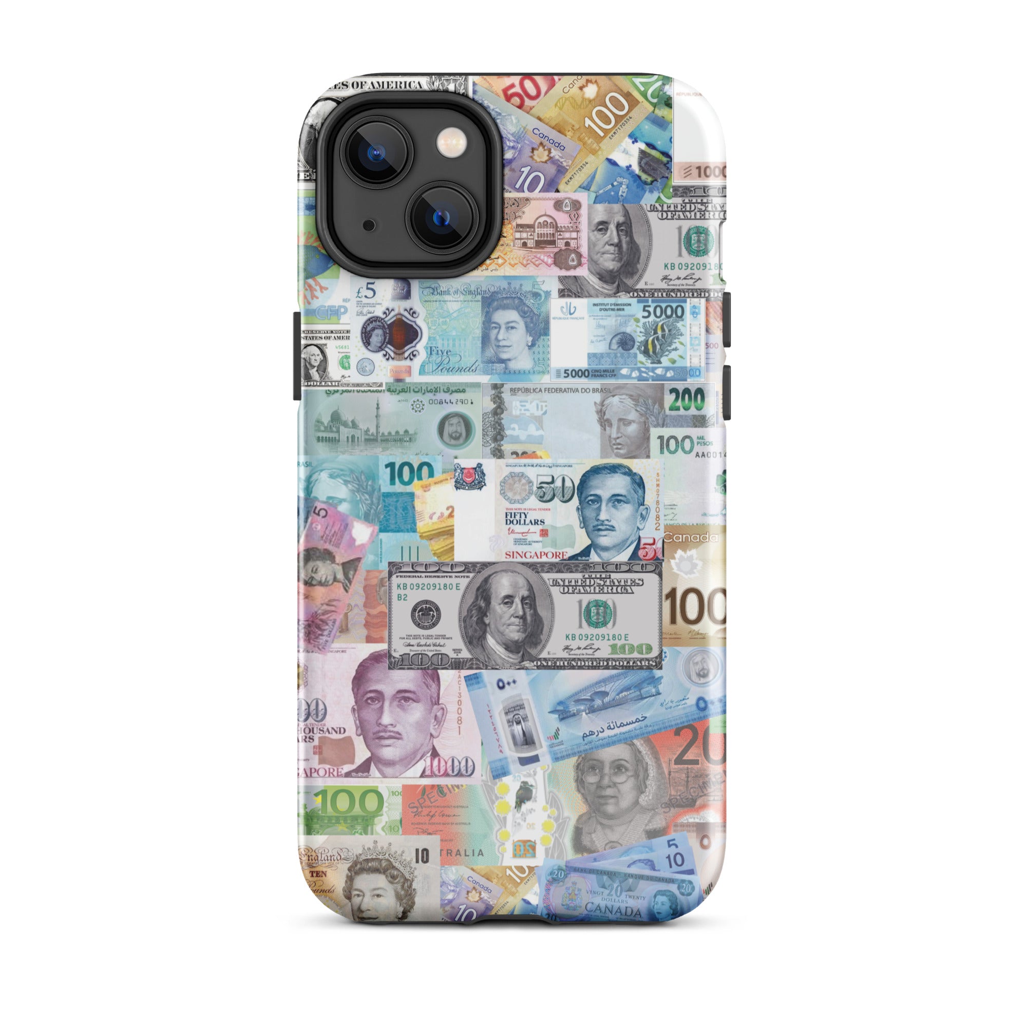 Global Currency Tough Case for iPhone® - Respectez Le Code