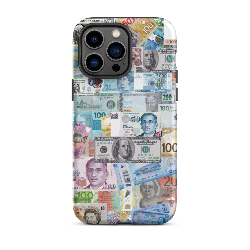 Global Currency Tough Case for iPhone® - Respectez Le Code