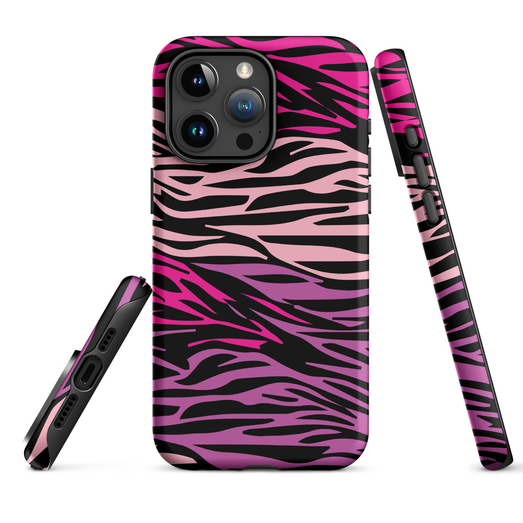 Le Tigre Violet Tough Case for iPhone® - Respectez Le Code