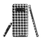 RLC Logo Houndstooth Print Tough case for Samsung® - Respectez Le Code