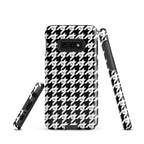 RLC Logo Houndstooth Print Tough case for Samsung® - Respectez Le Code
