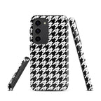 RLC Logo Houndstooth Print Tough case for Samsung® - Respectez Le Code