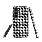 RLC Logo Houndstooth Print Tough case for Samsung® - Respectez Le Code