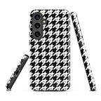 RLC Logo Houndstooth Print Tough case for Samsung® - Respectez Le Code