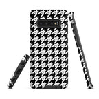 RLC Logo Houndstooth Print Tough case for Samsung® - Respectez Le Code