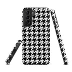 RLC Logo Houndstooth Print Tough case for Samsung® - Respectez Le Code